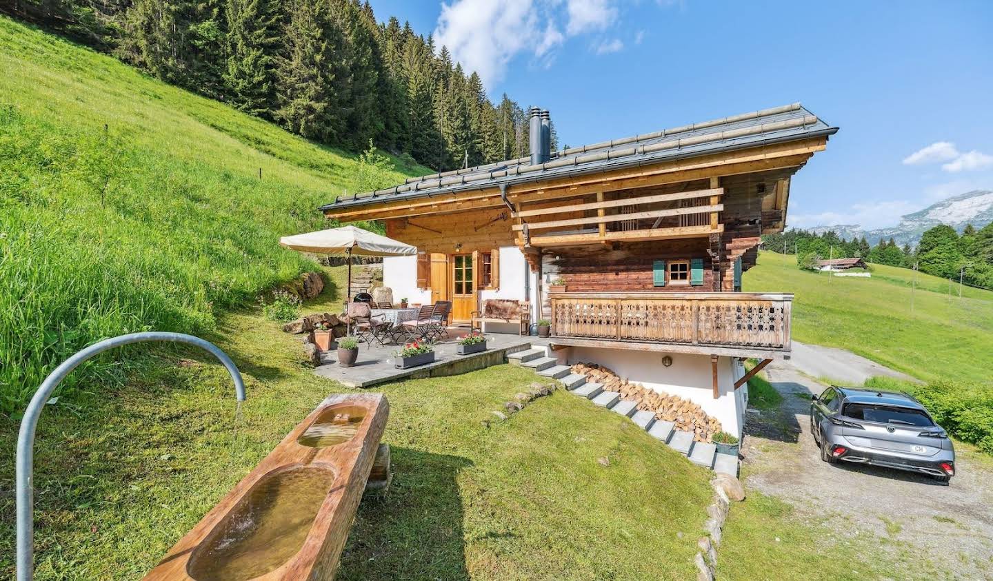 Maison avec jardin et terrasse Forclaz