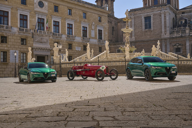 The Alfa Romeo Giulia and Stelvio Quadifogolio 100th Anniversary models commemorate 100 years of the indelible Quadifogolio nameplate.