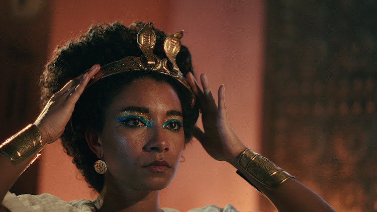 Adele James as the fabled Egyptian monarch. PICTURE: Netflix