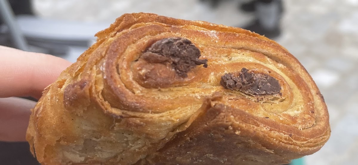 Gluten free pain au chocolat from Noglu