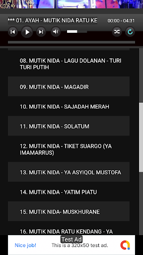 Ratu Kendang Mutik Nida Dangdut Religi Sholawat