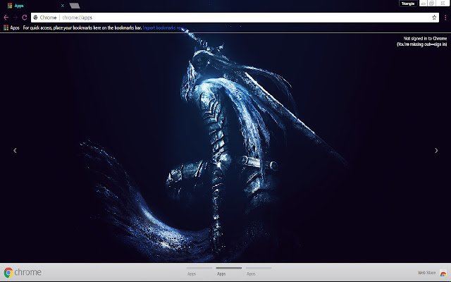 Dark Souls 1366x768 chrome extension