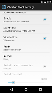 Vibration Clock screenshot 1