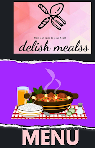 Delish Meals menu 1