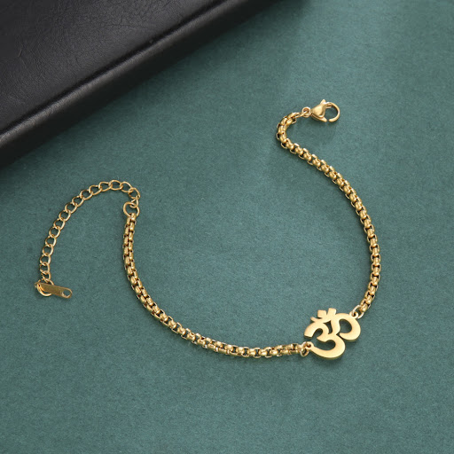 Title 9, Fashion Personality 18K Real Gold Plating Yoga ...