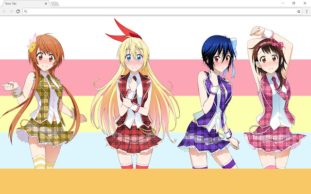 Nisekoi New Tab & Themes