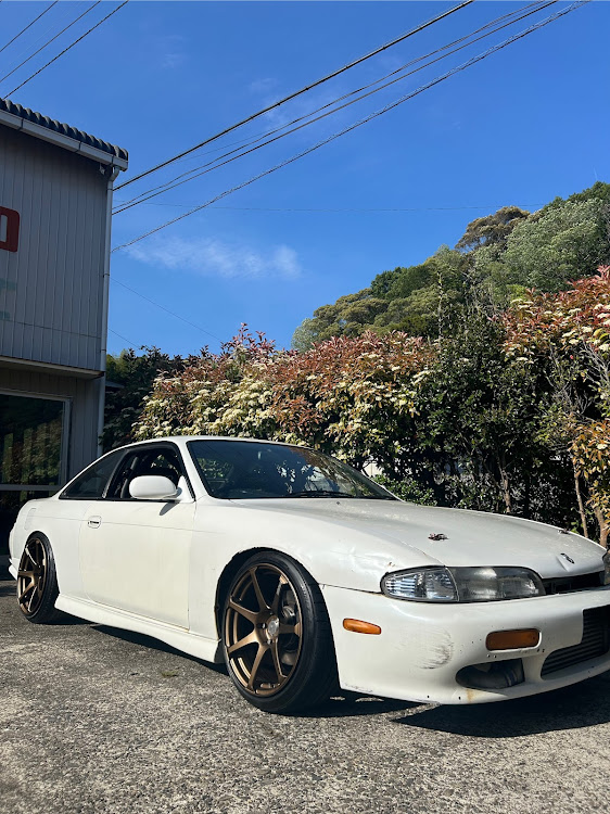 シルビアのs14前期.シルビア・AVS Model T-7・ドリフト・玖木オートランド・初心者に関するカスタム事例の投稿画像1枚目