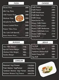 The Earth Cafe menu 1