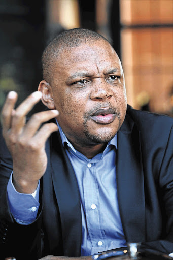 FAIR-WEATHER FRIEND? Pule Mabe, set to take over ANC Youth League