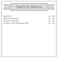 Amairas Kitchen menu 1