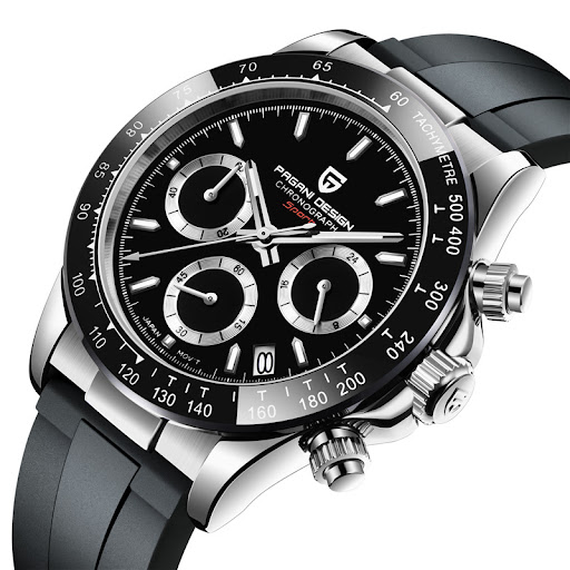 Title 4, Stylish Six Hand Quartz Movement Watch. Experie...