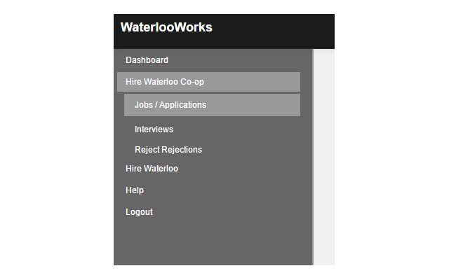 Waterloo Works: Reject Rejections chrome extension