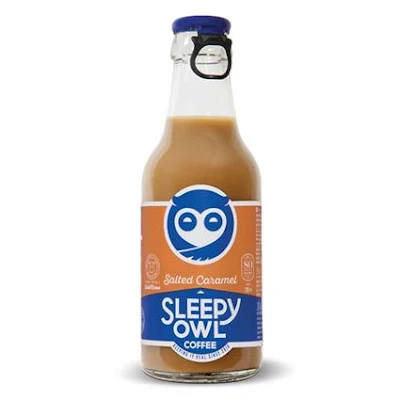 Sleepy Owl Cold Brew Coffee, Salted Caramel - - 200 ml