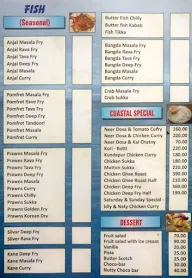 Coastal Pearl Multi-Cuisine Family Restaurant menu 4