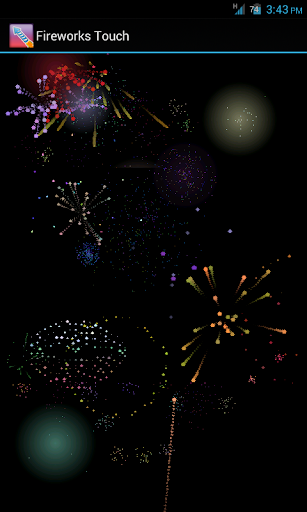 Screenshot Fireworks Touch