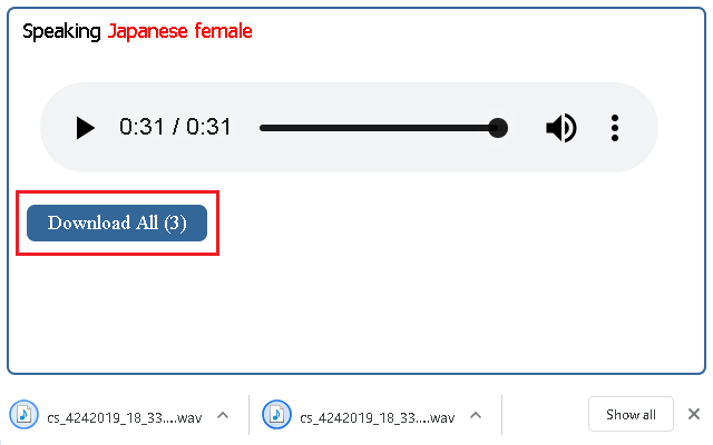 ImTranslator Text-to-Speech audio downloader Preview image 2