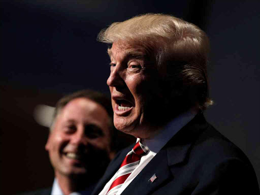 Republican presidential nominee Donald Trump speaks at the Conservative Party of New York Presidential Convention in Manhattan, New York, US, September 7, 2016. /REUTERS