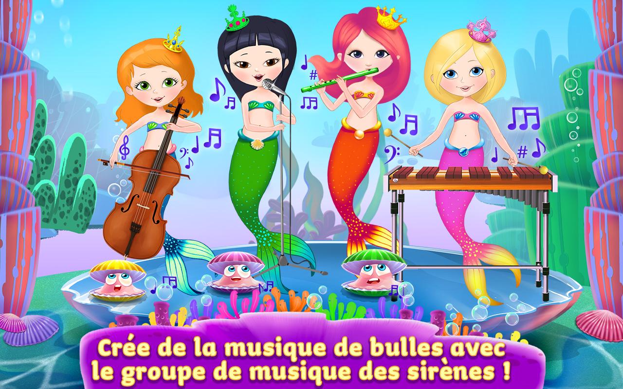Android application Mermaid Princess screenshort