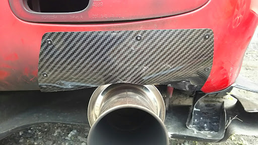 Rx 7 Fd3s 前期のバンパー炭化 ヒートガード ディフューザーに関するカスタム メンテナンスの投稿画像 車のカスタム情報はcartune
