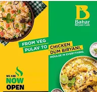 Bahar Biryani Cafe menu 1