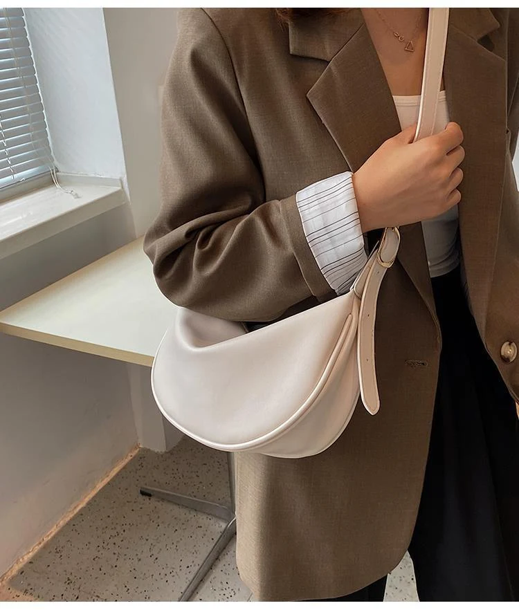 Title 5, Herfst- en winter one-shoulder crossbody dumpli...