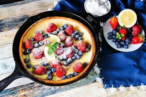 Dutch Baby With Fresh Fruit