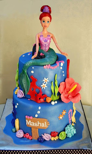 Mermaid Princess Cake