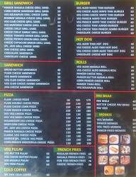 New Bombay Sandwich Burger And Pizza menu 1