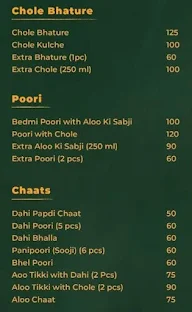 Gopal Jee Cafe menu 4