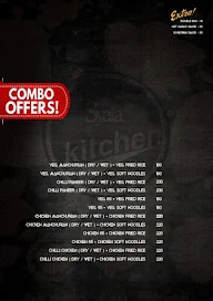 Syala Kitchen menu 1