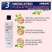 Sữa Tắm Trị Ve Rận Cho Chó Budle'budle Flea & Tick Shampoo 300Ml