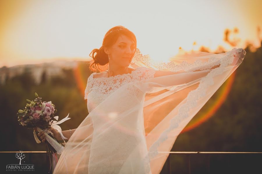 Fotografo di matrimoni Fabián Luque Velasco (luquevelasco). Foto del 6 aprile 2015