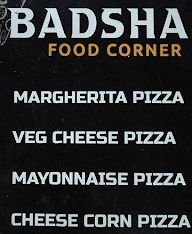 Badshah Food Corner menu 1