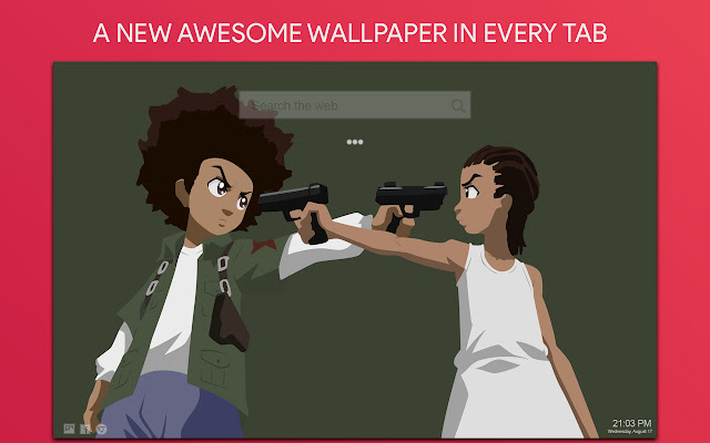 The Boondocks Wallpaper HD Custom New Tab