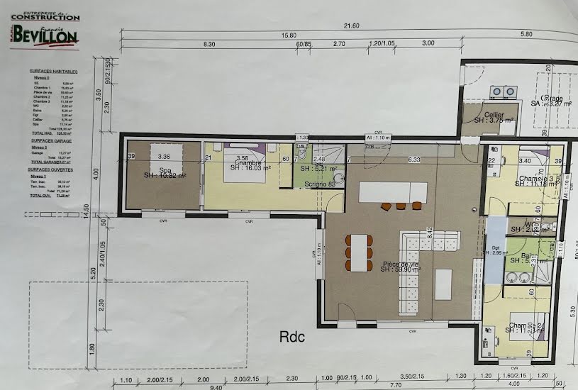  Vente Terrain à bâtir - à Yvias (22930) 