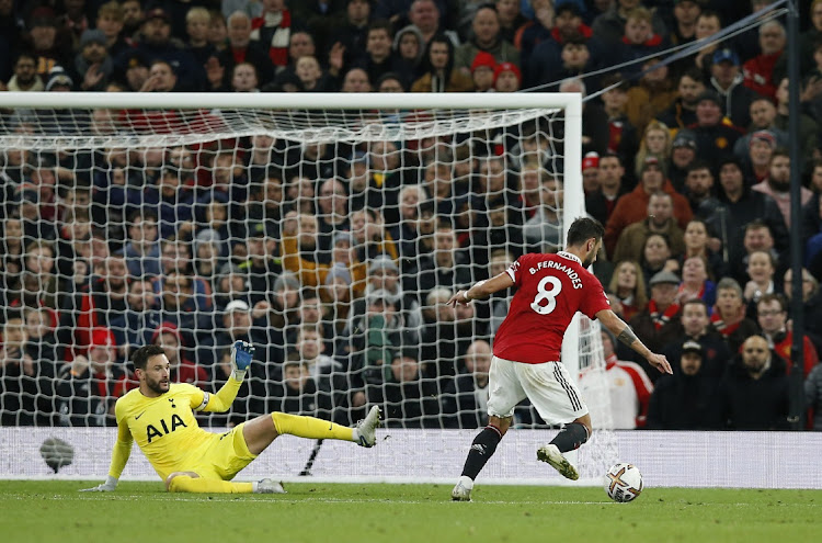 Manchester United's Bruno Fernandes. Picture: REUTERS/CRAIG BROUGH