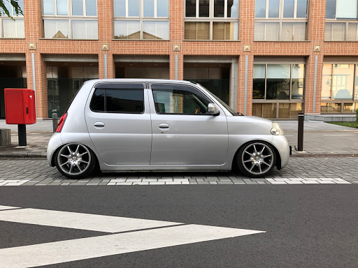 エッセ L235sのファイナルコネクション車高調 アヒル商会 Momoホイール 売りますに関するカスタム メンテナンスの投稿画像 車 のカスタム情報はcartune