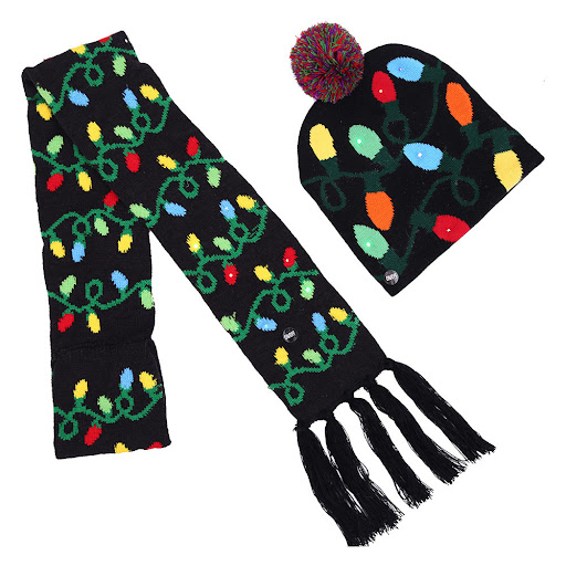 Title 5, Christmas Hat LED Knitted Hat With Lights, perf...