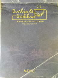 Birdie & Brekkie Cafe menu 3