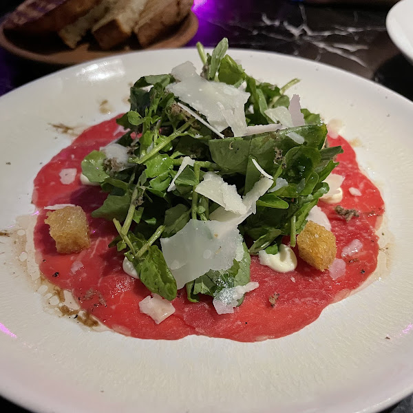 Beef carpaccio