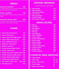 Mary's Kitchen menu 1