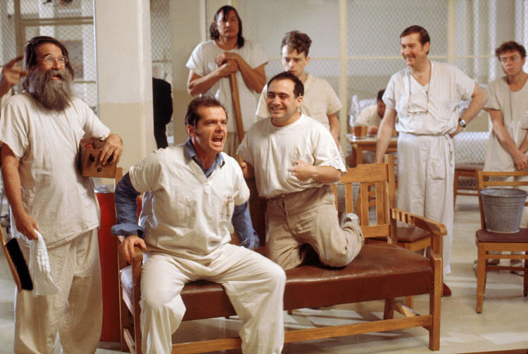 Jack Nicholson leads in One Flew Over the Cuckoo's Nest