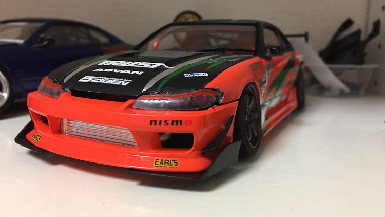 シルビアのプラモデル・これからもよろしくお願いしますに関するカスタム事例の投稿画像1枚目