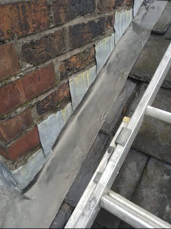 chimney repair New flashing and lead sealed  album cover