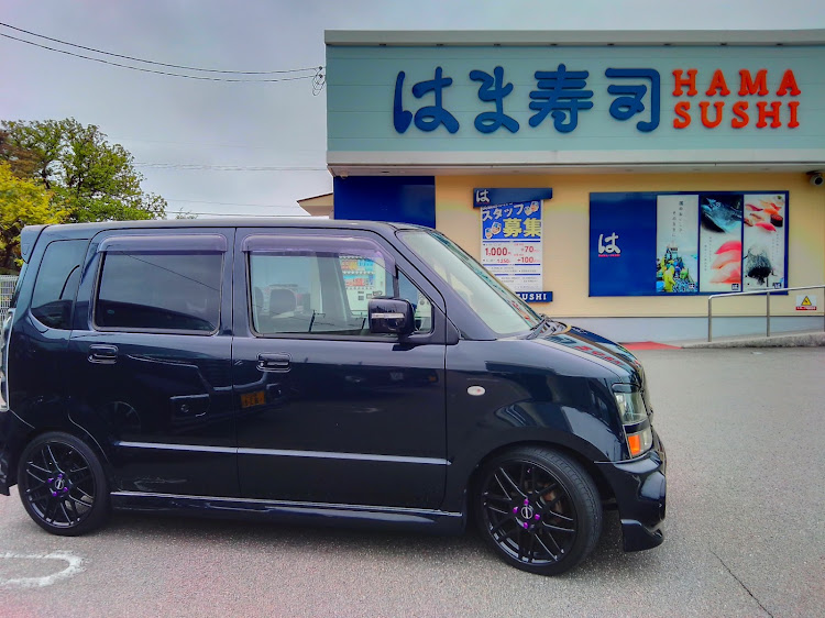 ワゴンRの富山・ワゴンR RR−S・はま寿司でランチ・スタッドレスタイヤホイールセット・スタッドレスタイヤ売りますに関するカスタム事例の投稿画像1枚目