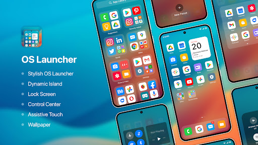 Screenshot OS Launcher: Phone 16 Theme