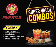 Five Star Chicken menu 6