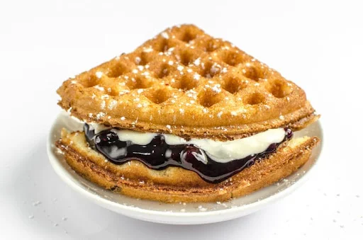 Blueberry Cheese Waffle