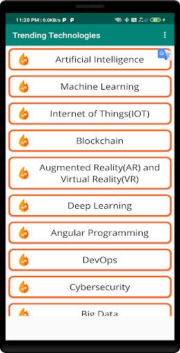 Trending Technologies