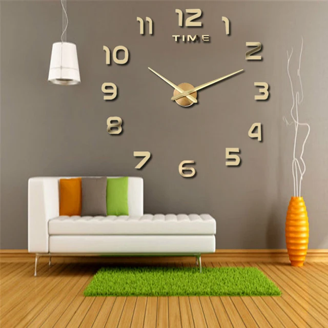 Wall stickers clock